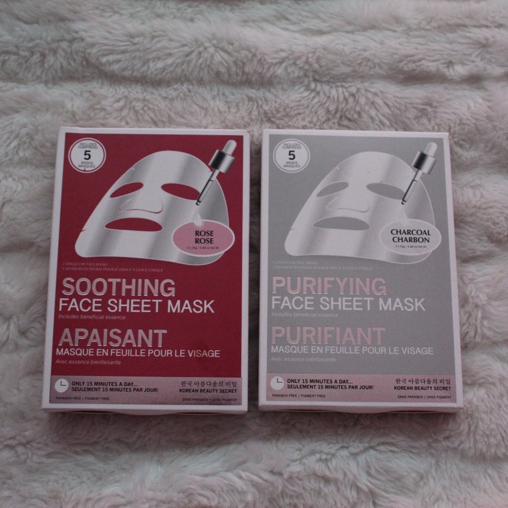 Soothing & Purifying Face Sheet Masks